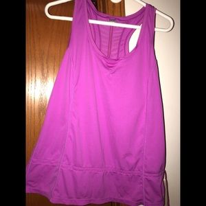 Xersion purple workout tanktop